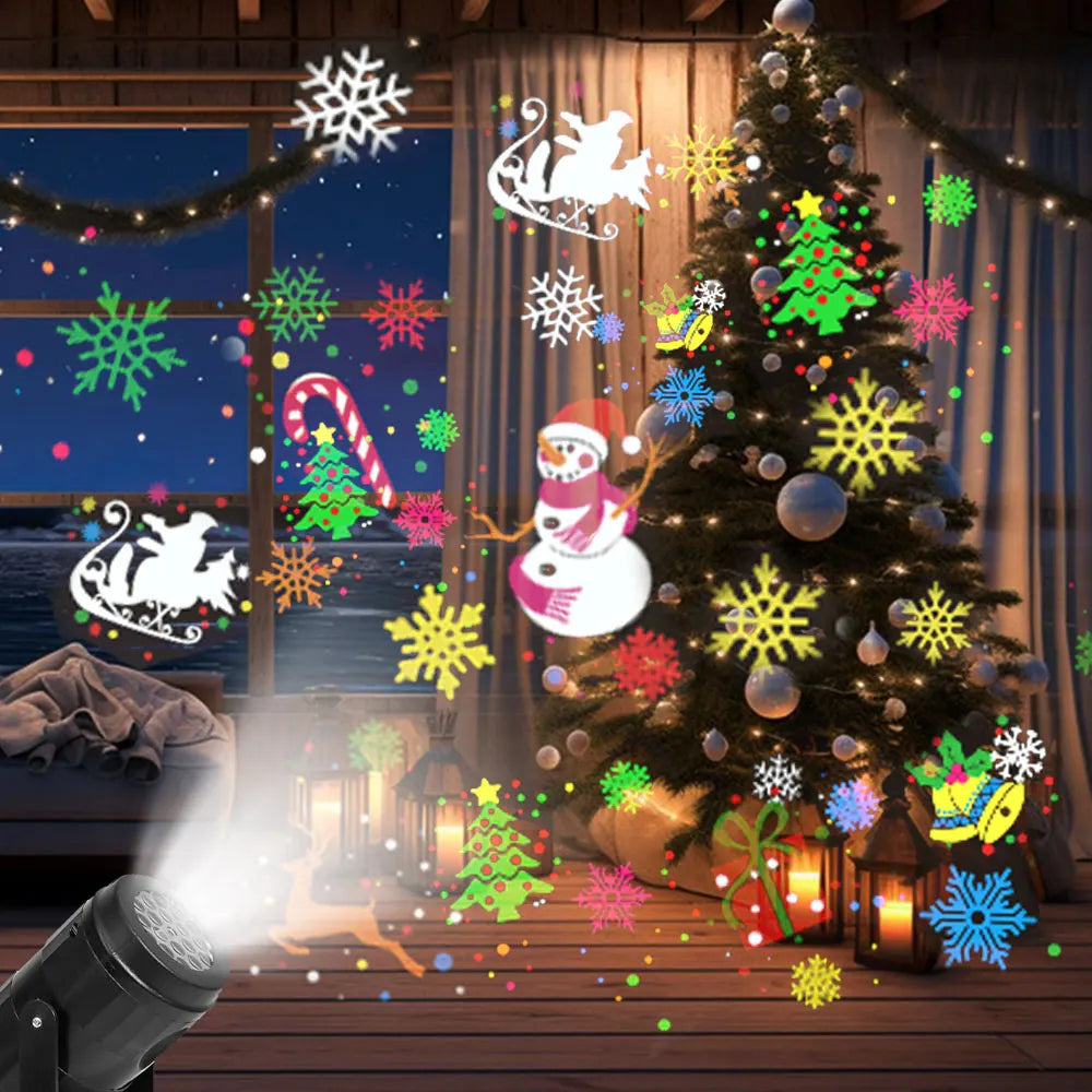 Fairy LED Projector Light for Xmas Party & Home Decor