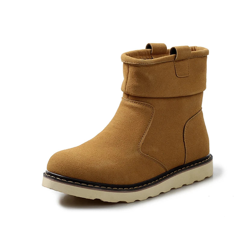 Winter Hot Casual Warm Boots, Fashionable and Versatile Simple and Fashionable for Outdoor Walks Classic Fashionable Men's Boots