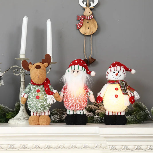 Xmas Tree Toys & Night Light Decor for Kids