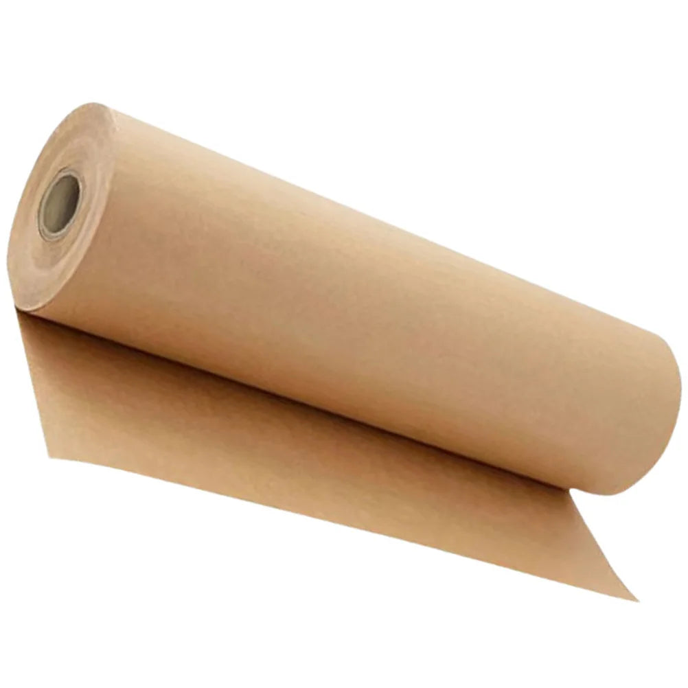 Christmas Kraft Wrapping Paper Roll