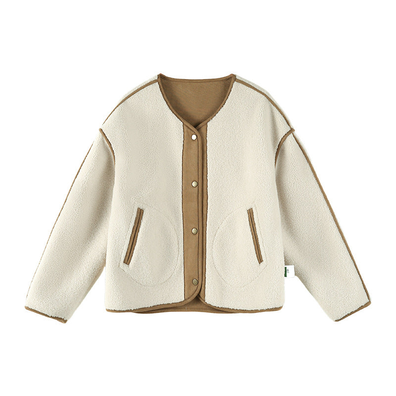 Casual Cardigan Boys And Girls Tops Parent-child Clothes