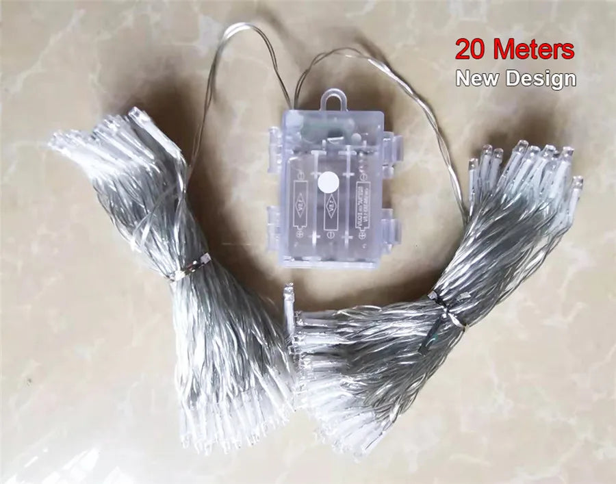 Christmas Garland LED Lights Party & Holiday Decor