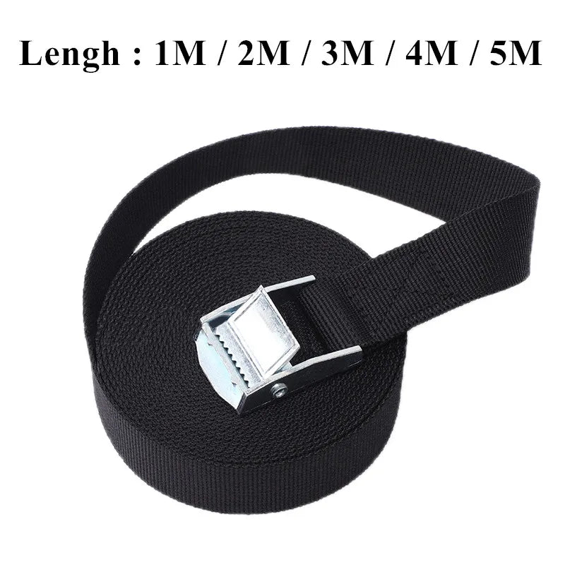 Heavy Duty Tie Down Strap | Cargo Ratchet Belt | The Bargain Basement