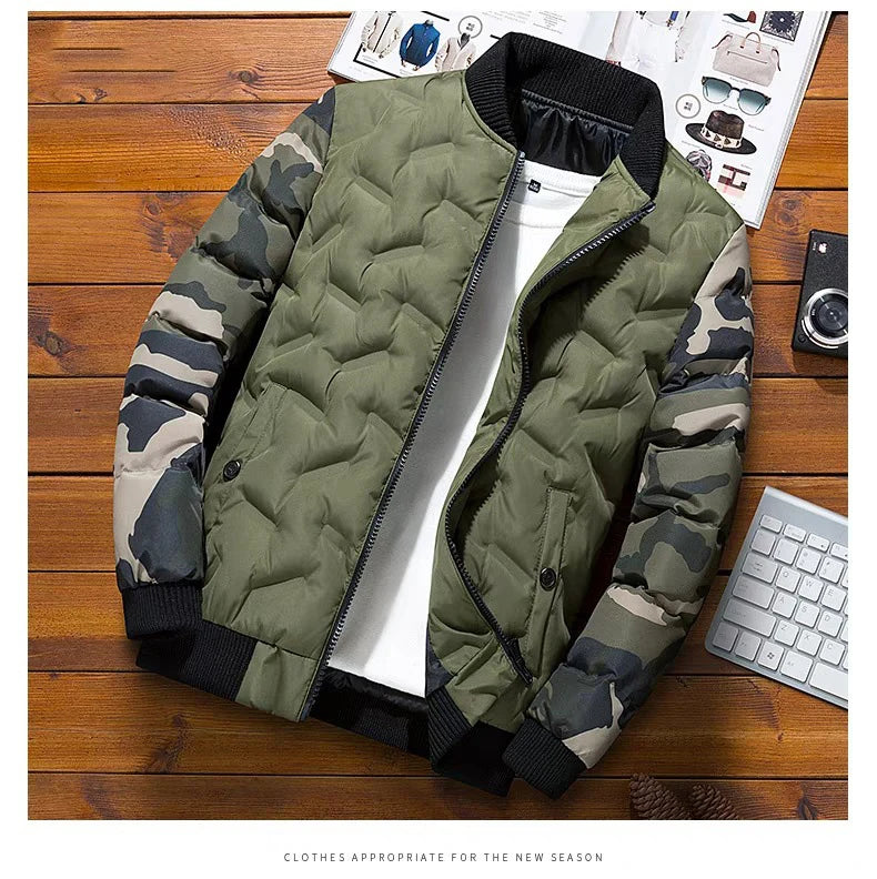 Mens Winter Jackets Coats Outerwear Clothing Camouflage