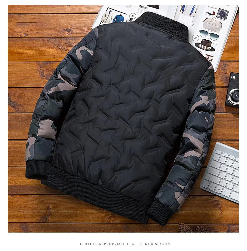 Mens Winter Jackets Coats Outerwear Clothing Camouflage