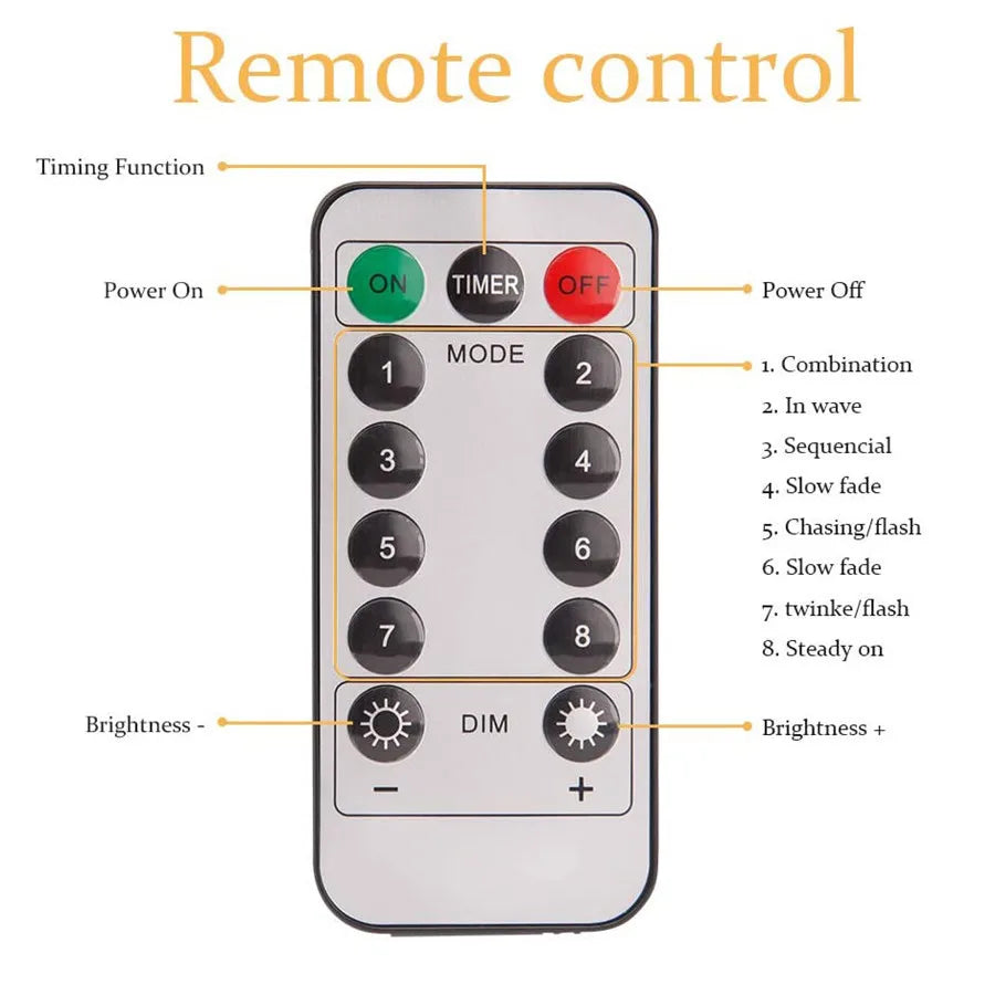 Christmas Garland LED Lights Party & Holiday Decor