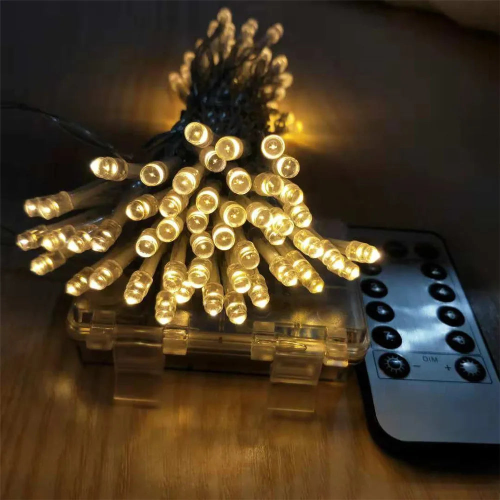 Christmas Garland LED Lights Party & Holiday Decor