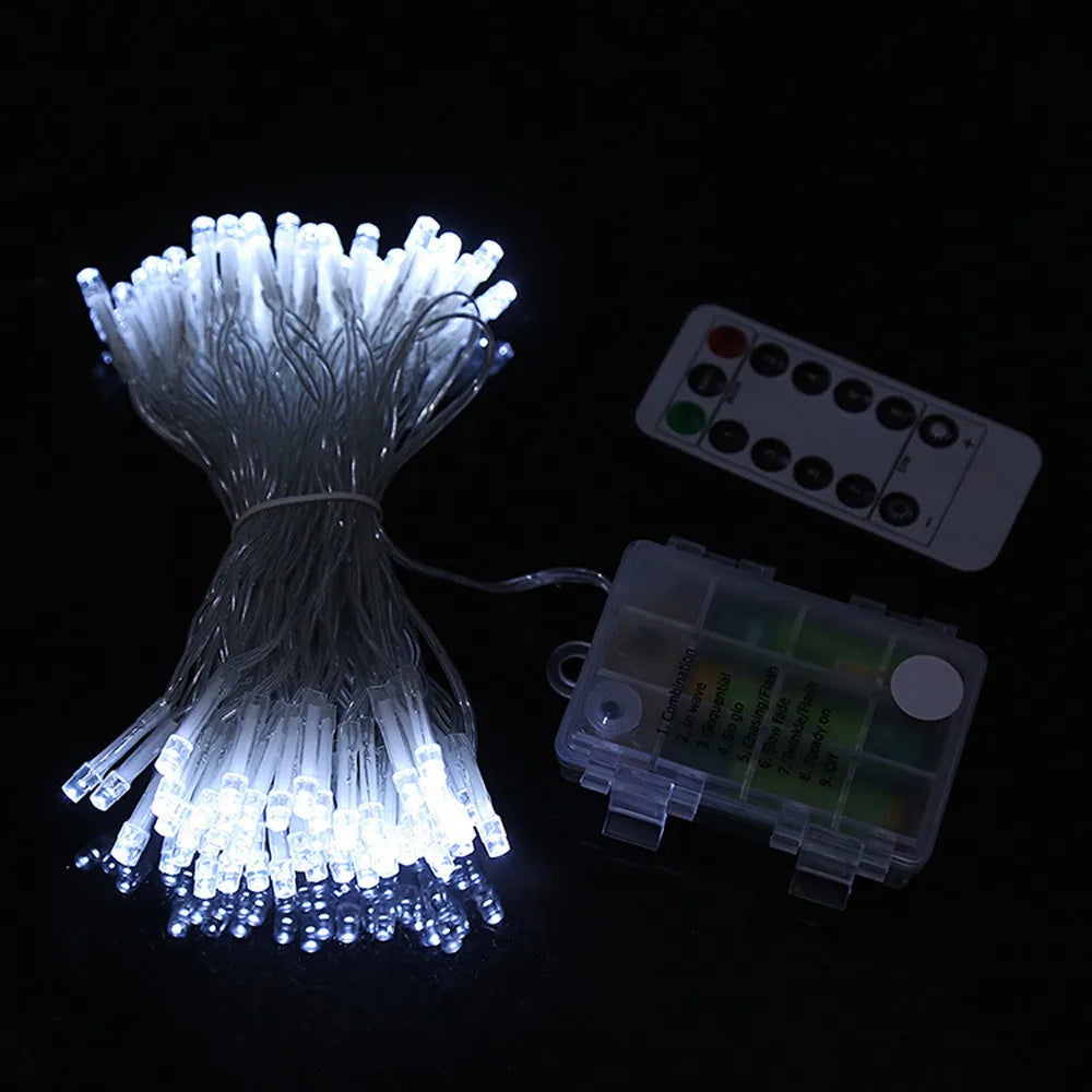 Christmas Garland LED Lights Party & Holiday Decor