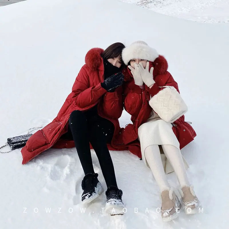 Winter Snow Boots For Women  Fur One-Piece Warm Loafers With Fleece Cuffs  Woolen Short Boots For Women  Wnter Boots