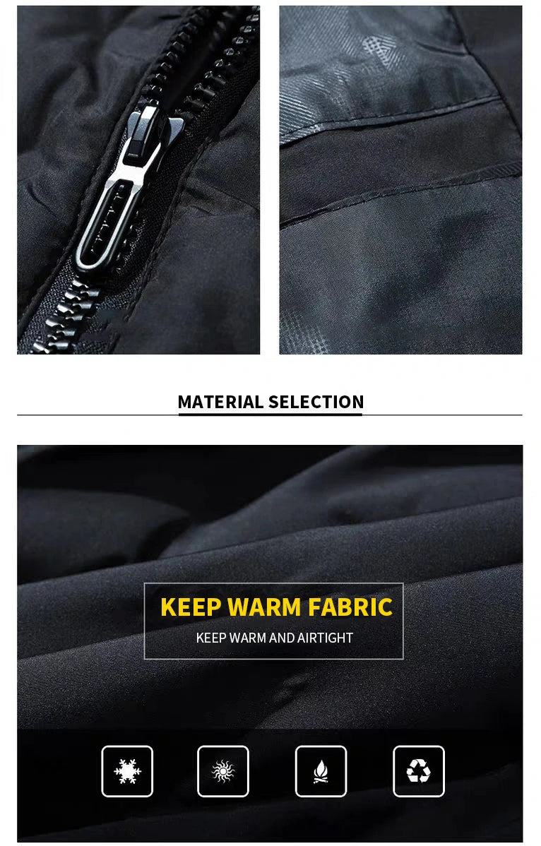 Mens Winter Jackets Coats Outerwear Clothing Camouflage