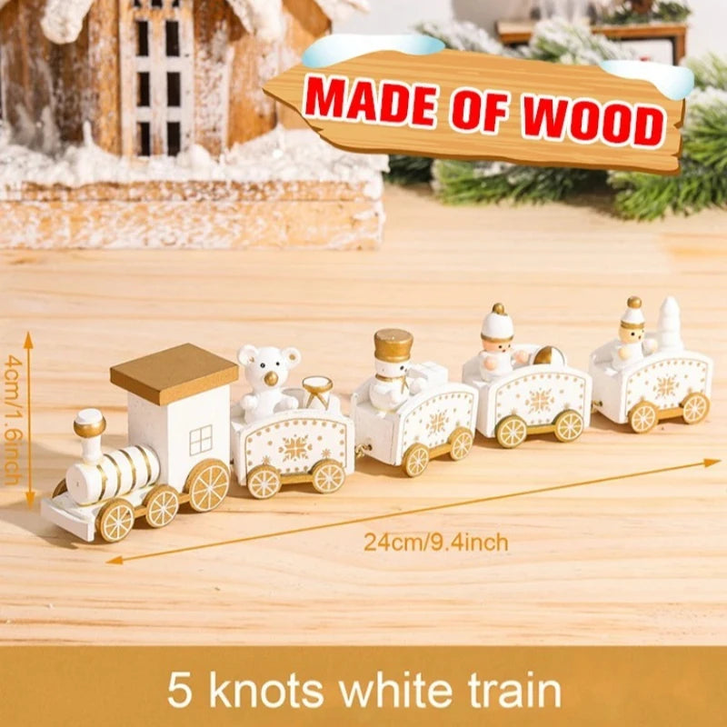 Christmas Decorations for Home Cristmas Ornament Christmas Train Merry  Xmas Navidad Noel Gifts Happy New Year