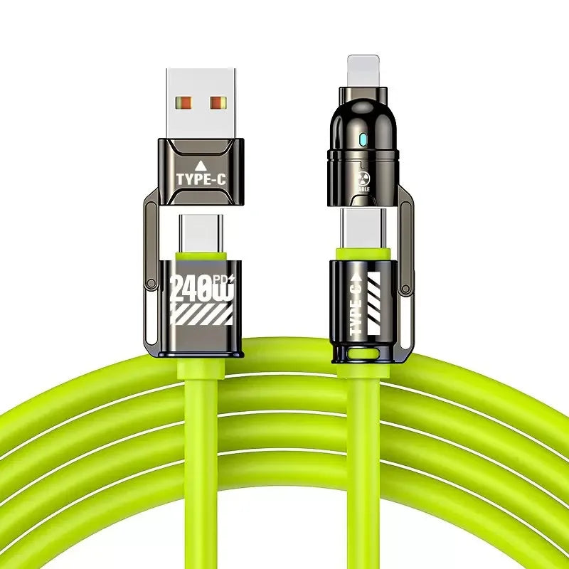 SmartCharge™ 4-in-1 Premium Fast Cable™