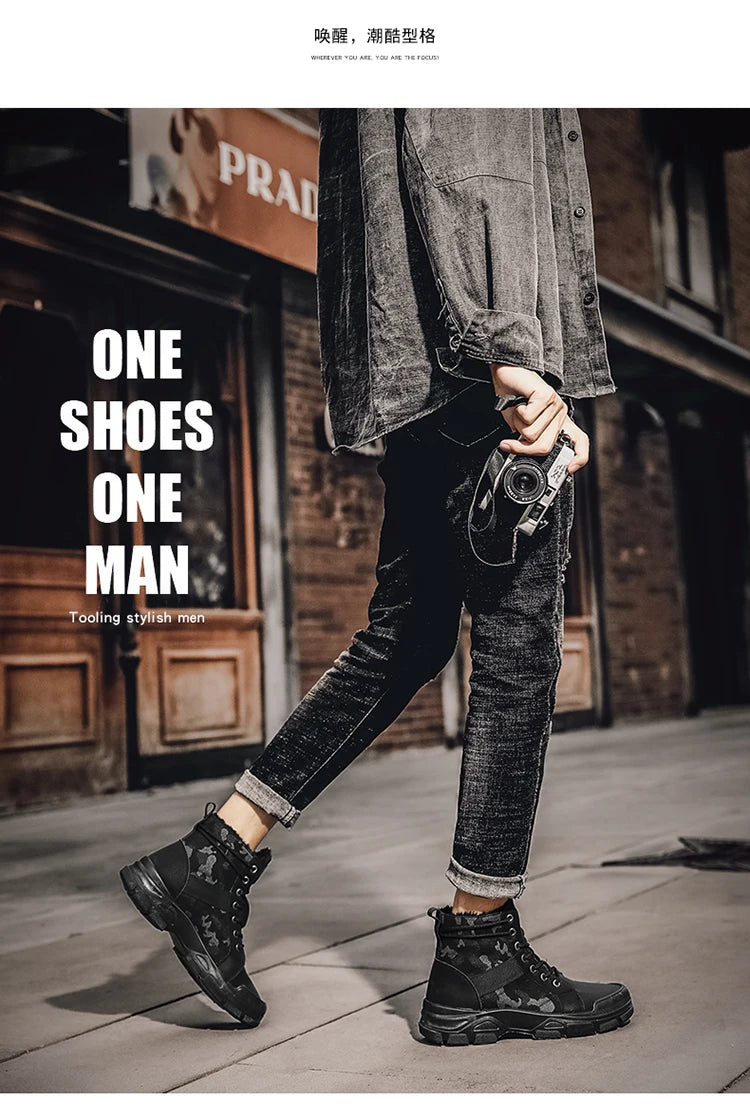 Cozy Winter Boots for Men 2025, New Year Snow Walking Style, Furry Lined, nice?