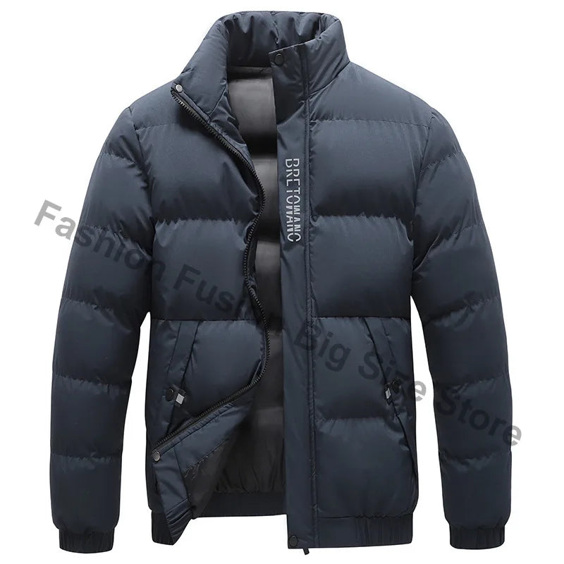 Winter Men's Jacket Fashion Men Thermal Parkas Coats Casual Classic Outwear Windbreaker Warm Padded Jackets Men Clothing