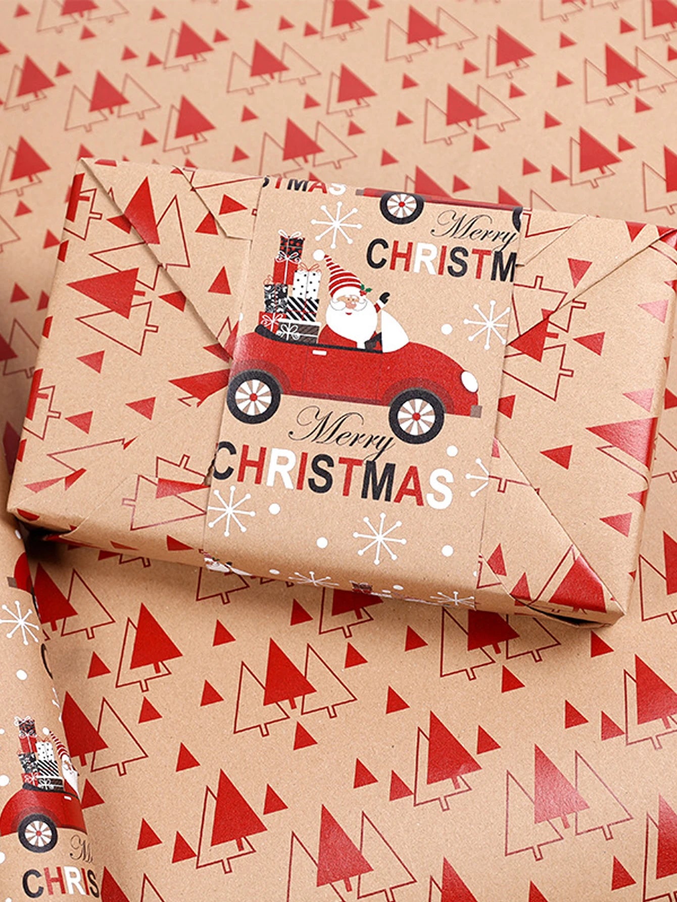 Festive Handmade Gift Wrap for Christmas