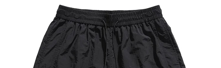 Youwenlu Men's Workwear orts Summer Trendy Loose American Sle Casual Straight Leg Wide Leg Sports Five-Quarter Pants