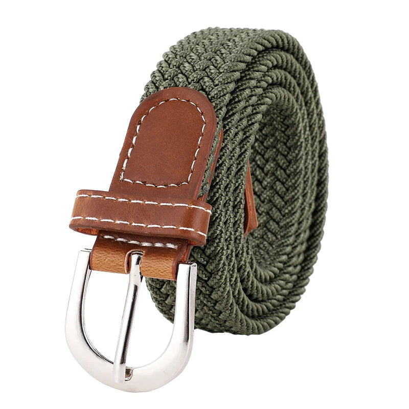 Women's Woven Belt | Elastic Woven Belt | The Bargain Basement