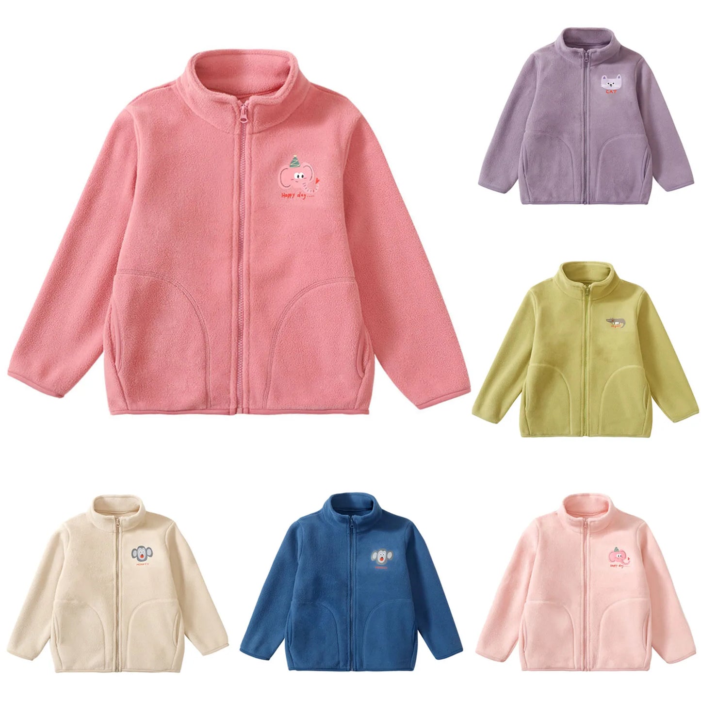 Winter Fashion Coat For Girl Toddler Fleece Jacket Kids Lightweight Outerwear Boys Girls Long Sleeve Fall Trendy Overcoat 2025