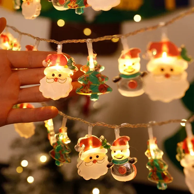 Holiday LED String Lights for Christmas & New Year Decor