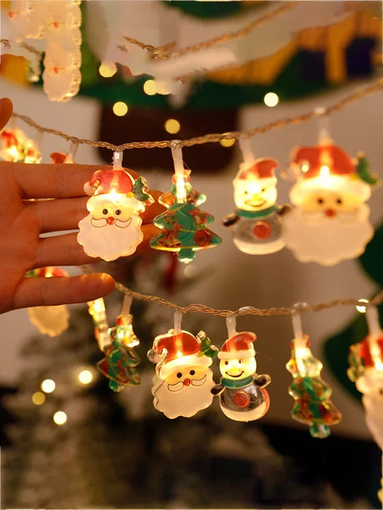 Holiday LED String Lights for Christmas & New Year Decor