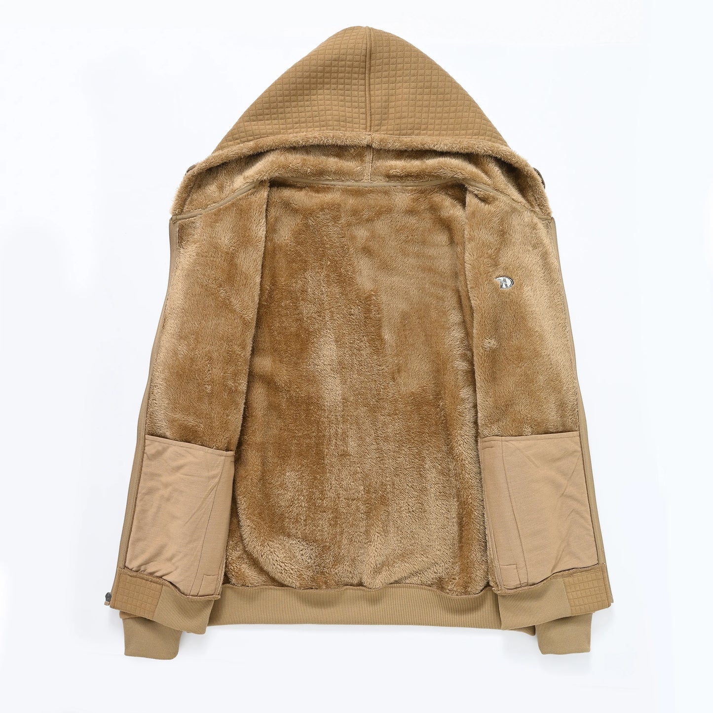 Men's Winter Warm Jackets Casual Hooded Plaid Shirts Thick Windbreaker Coat Hooded Fashion Streetwear 5XL