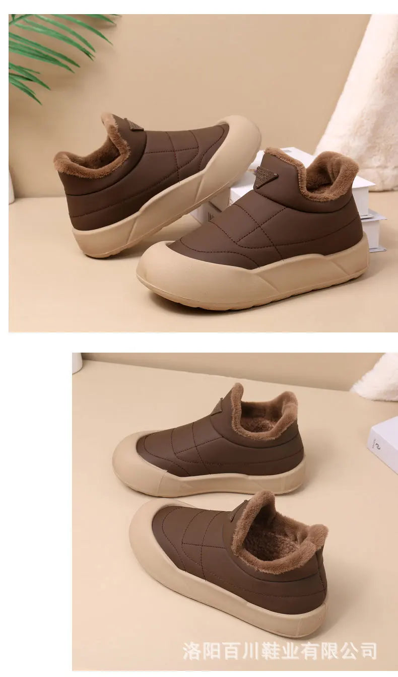 Winter Snow Boots for Women Fashion Women's Cotton Shoes Warm Waterproof Non-slip Women's Snow Boots Botas Mujer 2024 Tendencia