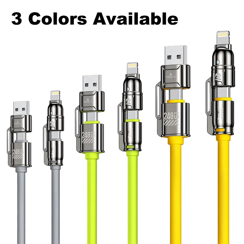 SmartCharge™ 4-in-1 Premium Fast Cable™