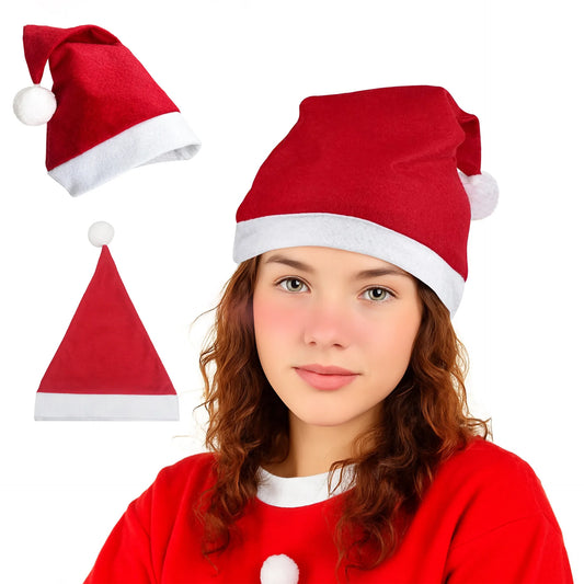 Christmas Hat Decorations Adult Party Children Santa Hats Non-woven Fabric Daily Necessities