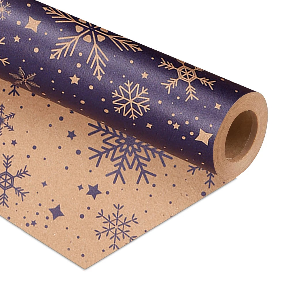 Festive Handmade Gift Wrap for Christmas