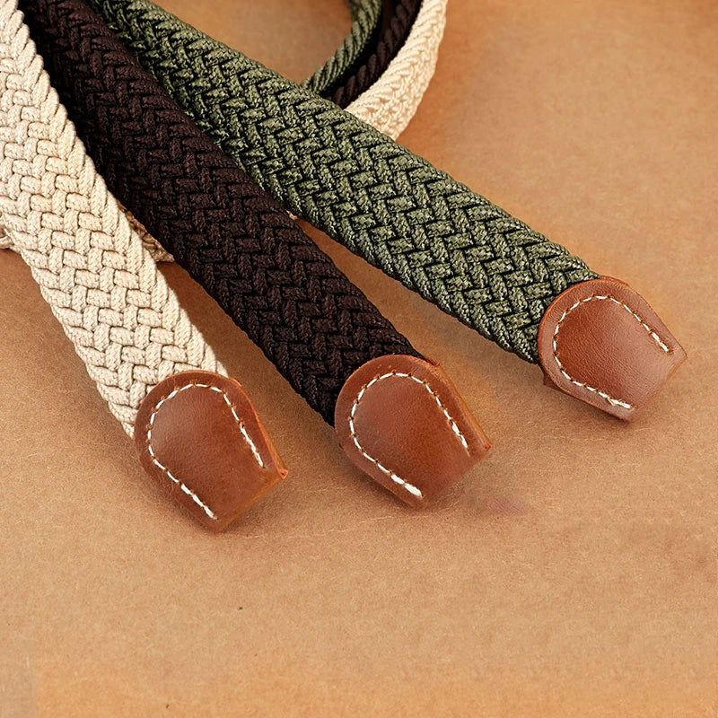 Women's Woven Belt | Elastic Woven Belt | The Bargain Basement