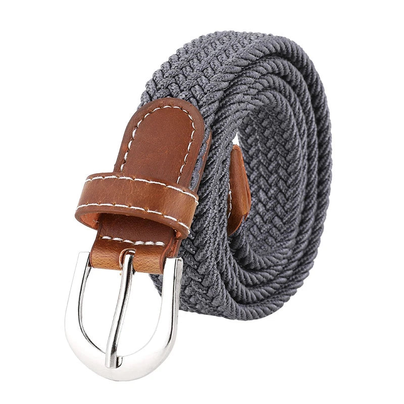 Women's Woven Belt | Elastic Woven Belt | The Bargain Basement