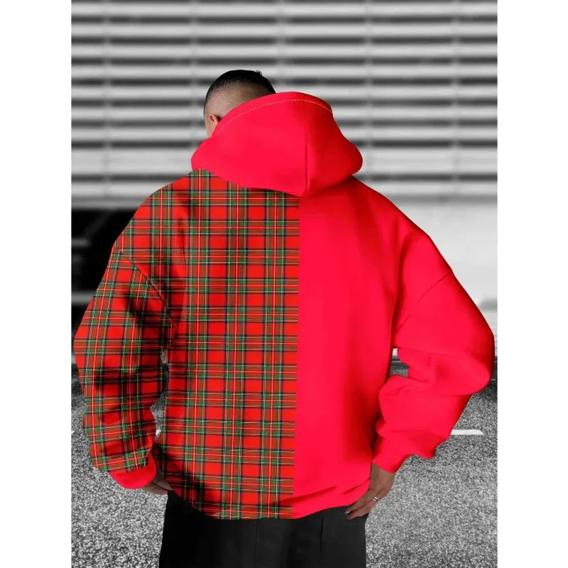 Christmas New Holiday Hoodie, Fun and Casual Fashion, Santa Claus 3D Print, New Year Fashion Sports Sweatshirt