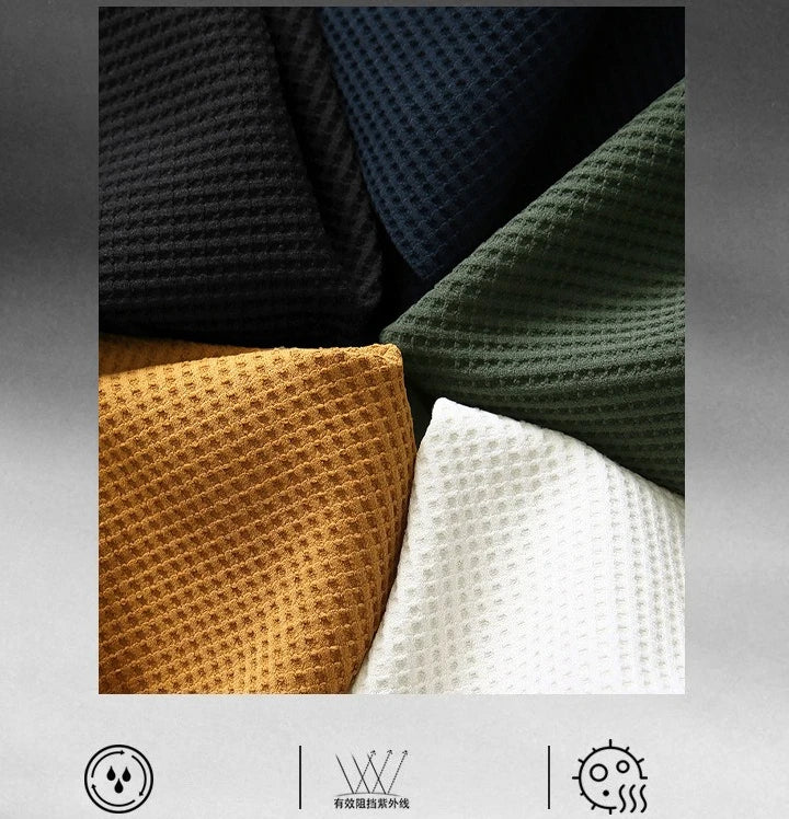 Men's Casual Trousers - New Loose Fit Workwear with Fleece Lining, Available in Various Sizes and Colors"