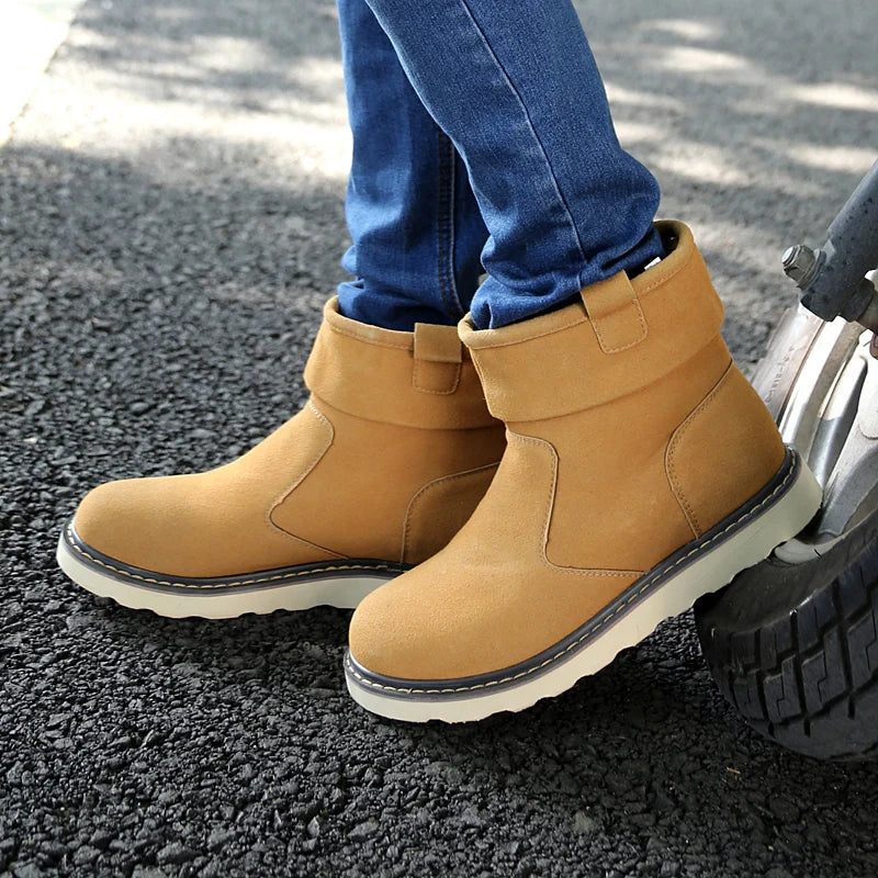 Winter Hot Casual Warm Boots, Fashionable and Versatile Simple and Fashionable for Outdoor Walks Classic Fashionable Men's Boots