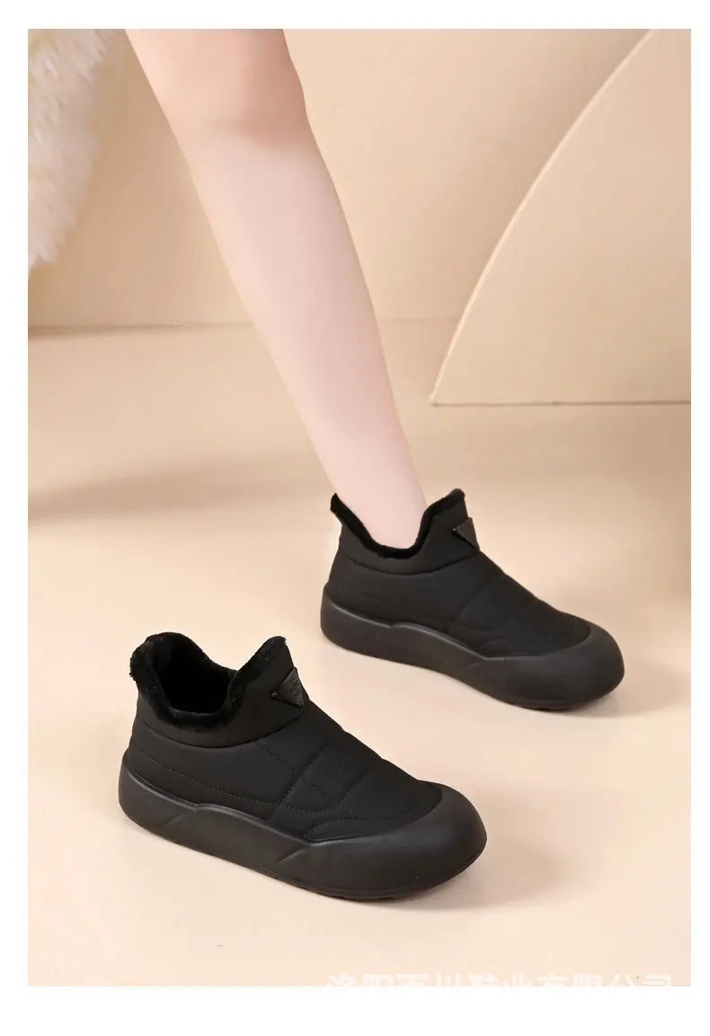 Winter Snow Boots for Women Fashion Women's Cotton Shoes Warm Waterproof Non-slip Women's Snow Boots Botas Mujer 2024 Tendencia