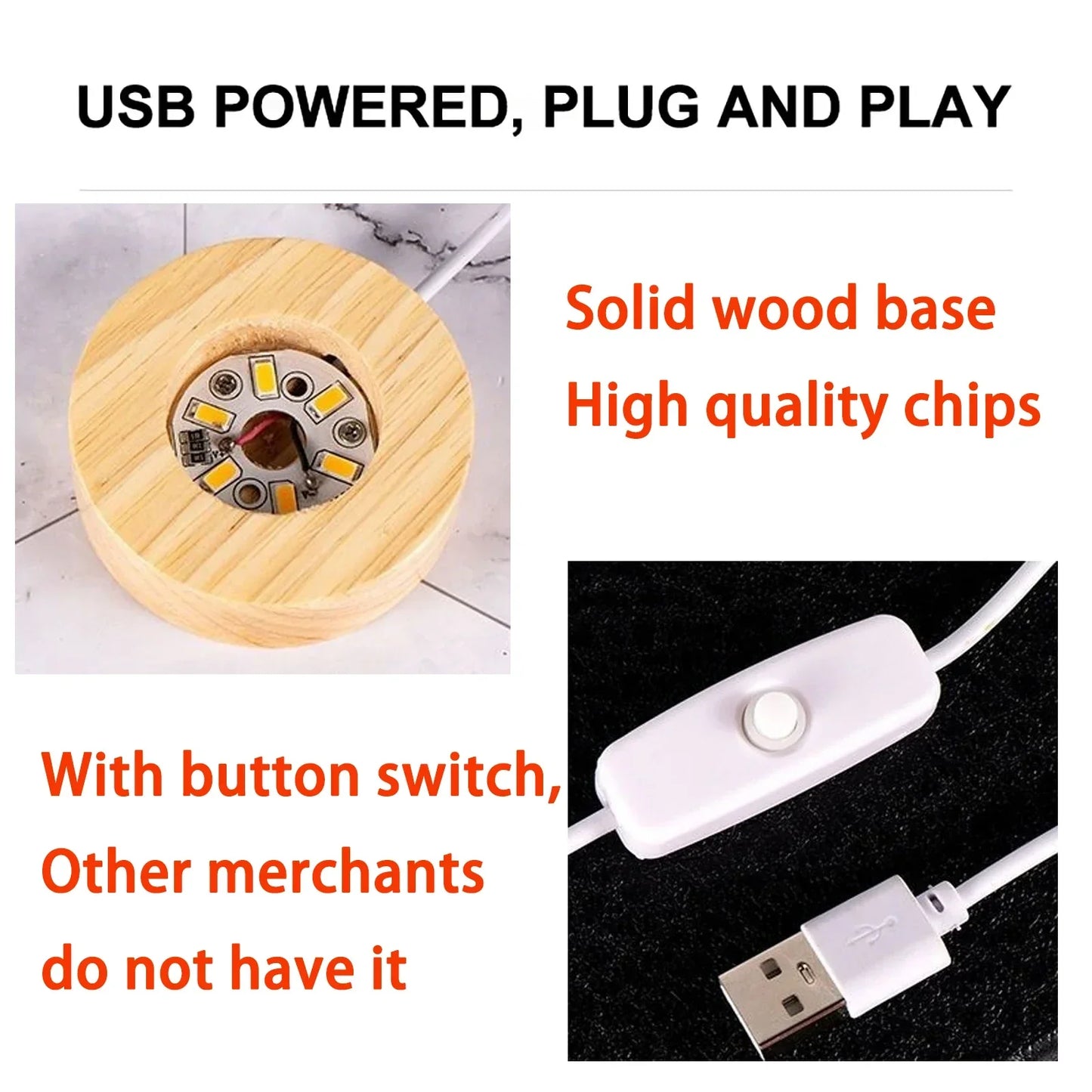 【Christmas birthday gifts】NEW Night Light Book Bear Rose USB LED Night Light Galaxy Saturn 3D Crystal Ball Mood Light Christmas