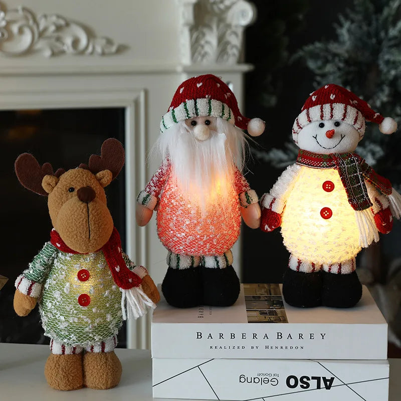 Xmas Tree Toys & Night Light Decor for Kids