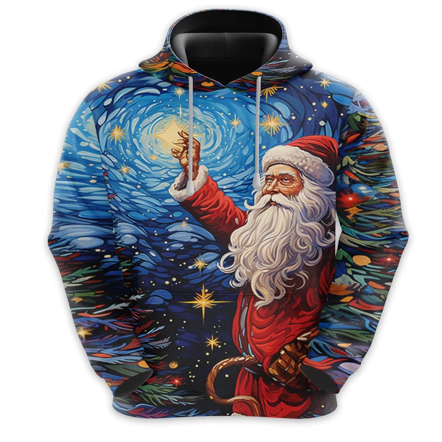 Merry Christmas Hoodies For Men Clothes Harajuku Santa Reindeer Hoodie Hoody Xmas Funny Gift Kid Streetwear Women Hoodies