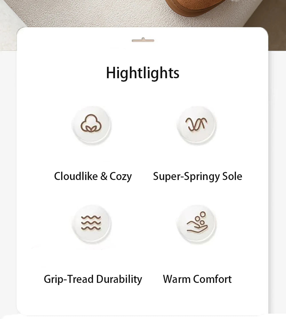 Cute Cartoon Winter Boots For Children Boy's Girl's Plush Boots Thick Warm Velvet Faux Fur Snow Boots For Toddler Kid's Boots