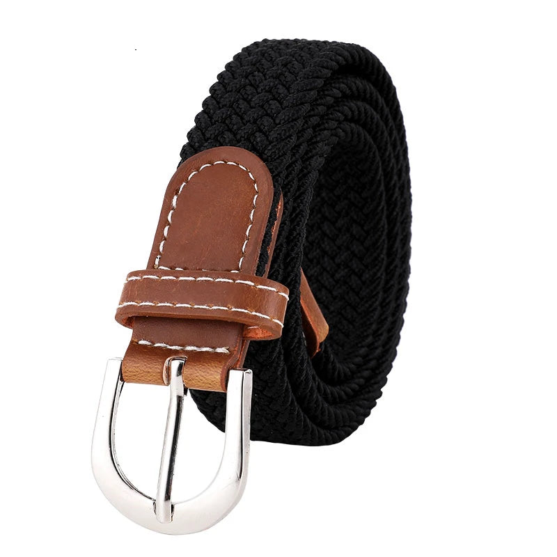 Women's Woven Belt | Elastic Woven Belt | The Bargain Basement