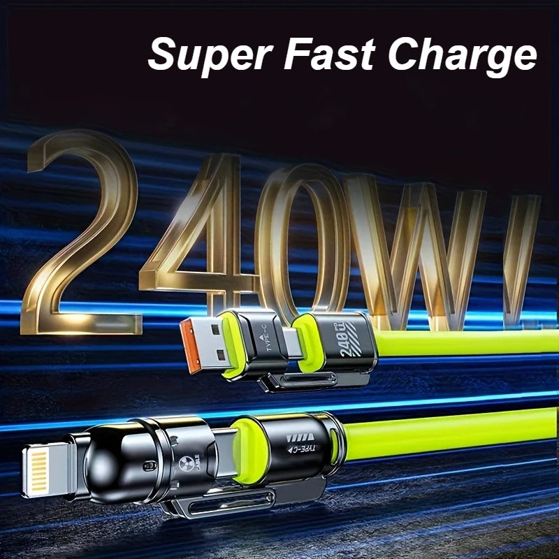 SmartCharge™ 4-in-1 Premium Fast Cable™