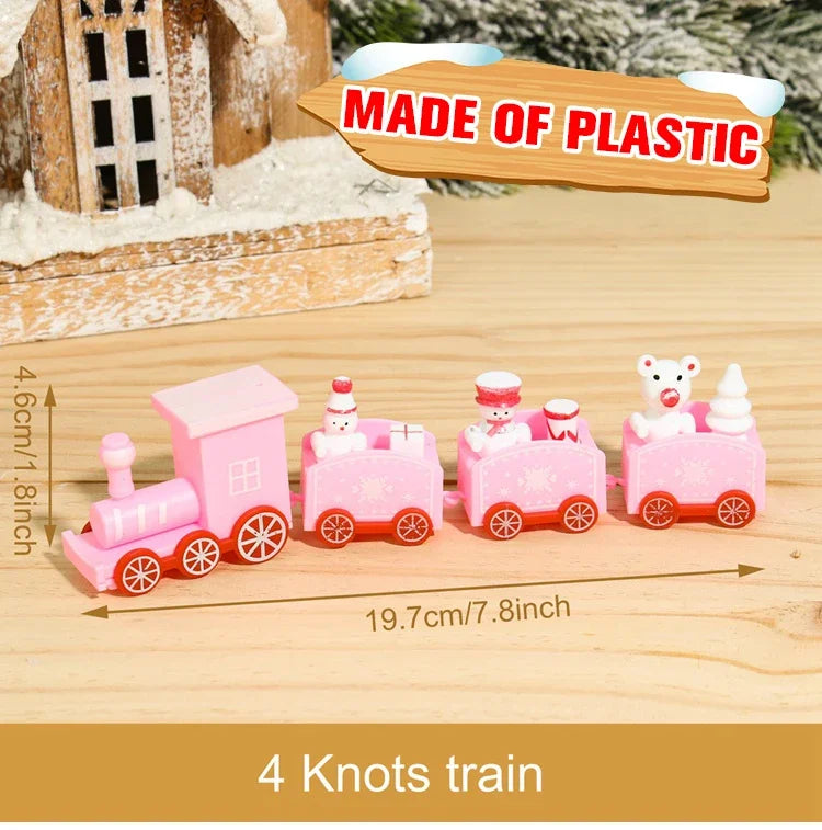 Christmas Decorations for Home Cristmas Ornament Christmas Train Merry  Xmas Navidad Noel Gifts Happy New Year