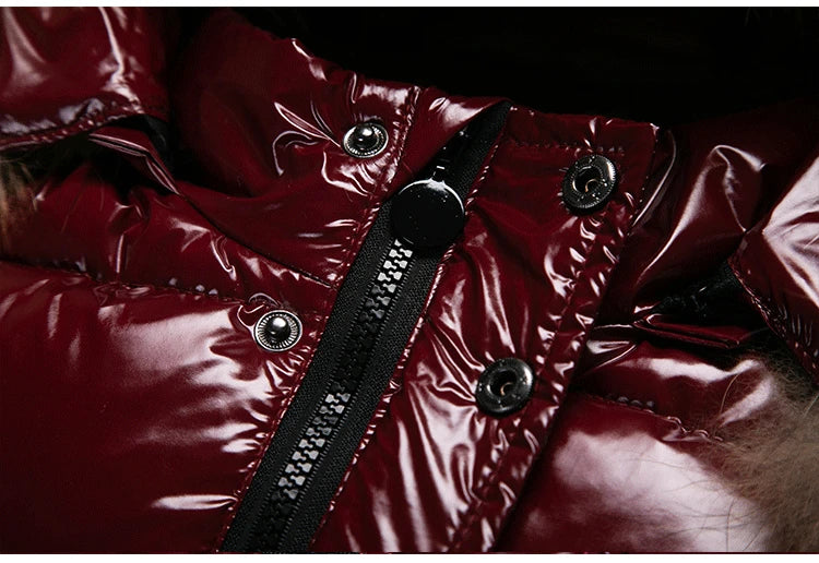 Russian Winter Coat Children's Jacket for Baby Boys Toddler girls Clothes Super Warm Waterproof Thicken Snow Wear 1-16Y 73-160CM