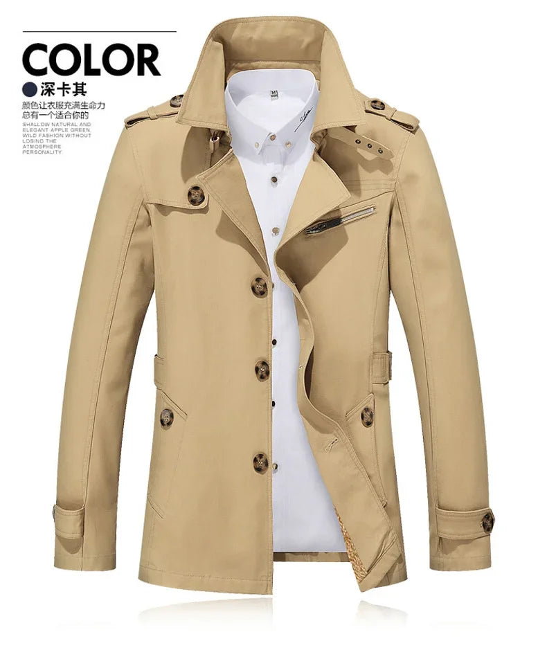 Winter Fashion Windbreaker Coat for Men Outdoor Casual Vintage Streetwear High Quality Thickened Warm Men Cotton Jacket Hot Sale