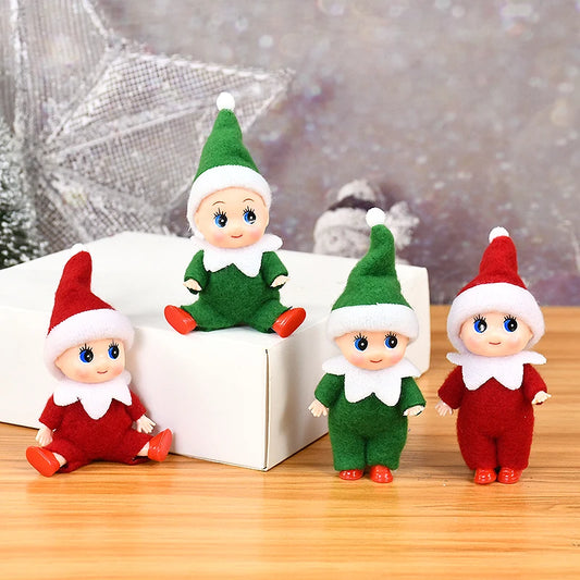Merry Christmas Baby Elf Decoration & Kids Gift