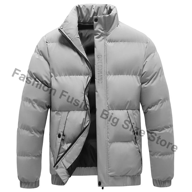 Winter Men's Jacket Fashion Men Thermal Parkas Coats Casual Classic Outwear Windbreaker Warm Padded Jackets Men Clothing