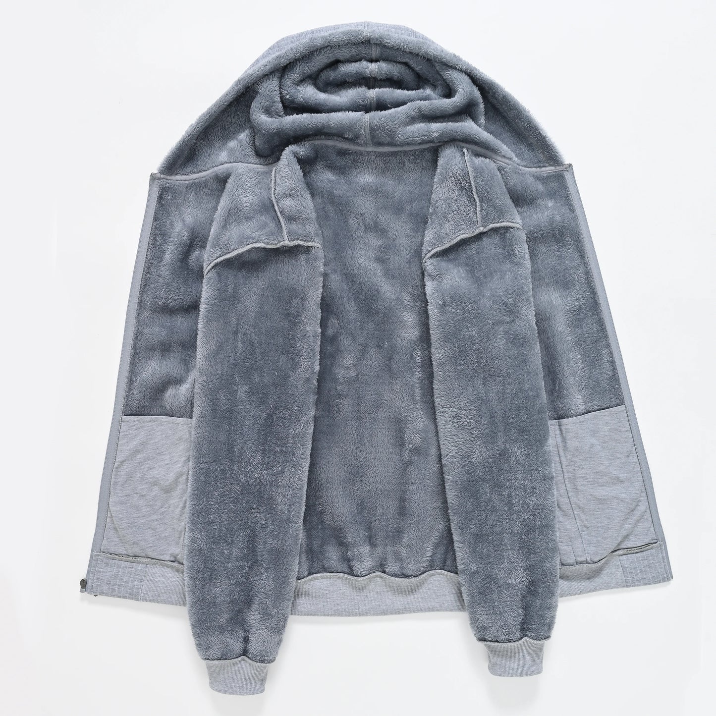 Men's Winter Warm Jackets Casual Hooded Plaid Shirts Thick Windbreaker Coat Hooded Fashion Streetwear 5XL