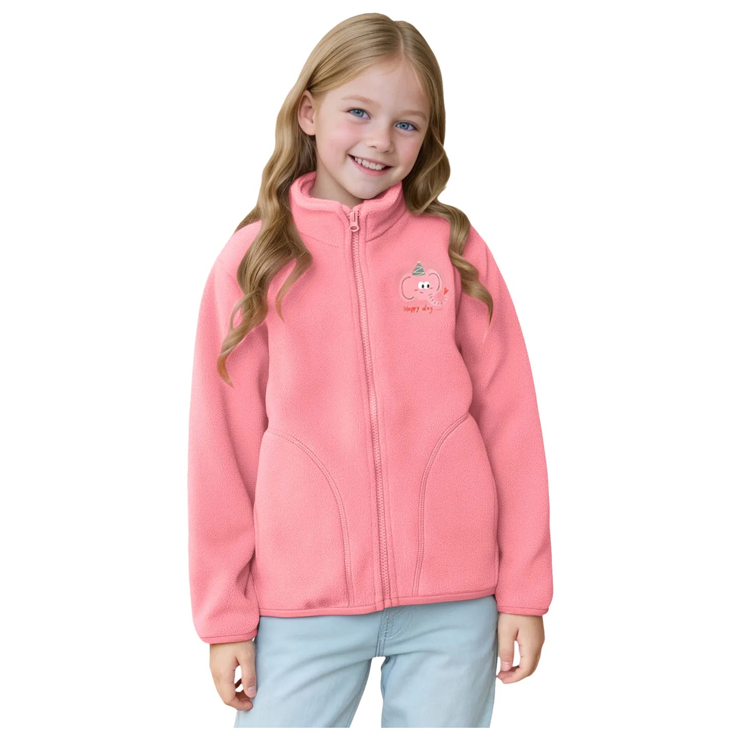 Winter Fashion Coat For Girl Toddler Fleece Jacket Kids Lightweight Outerwear Boys Girls Long Sleeve Fall Trendy Overcoat 2025