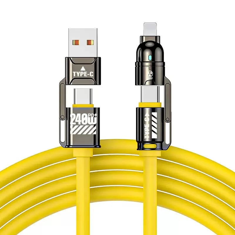 SmartCharge™ 4-in-1 Premium Fast Cable™