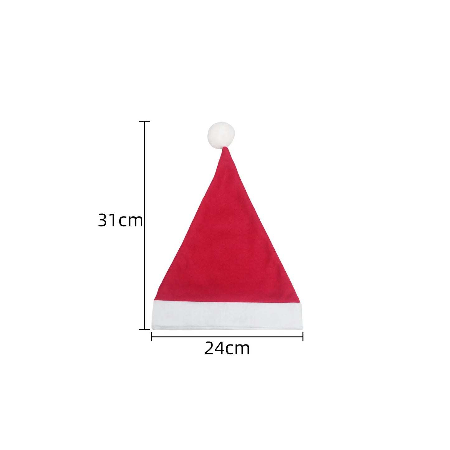 Christmas Hat Decorations Adult Party Children Santa Hats Non-woven Fabric Daily Necessities